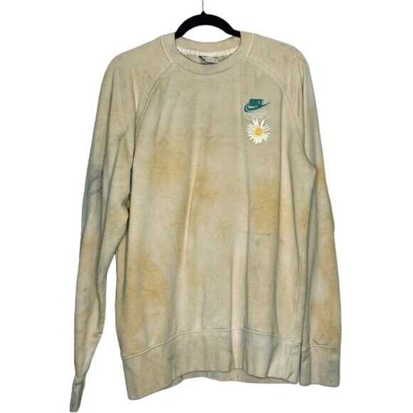 NIKE Have a Nike Day Rare Find customized Beaverton Oregon Yellow tie dye daisy - Picture 1 of 9